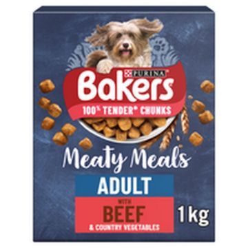 Bakers Complete Meaty Meals Beef 1kg x 5