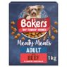 Bakers Complete Meaty Meals Beef 1kg x 5