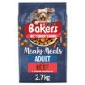 Bakers Complete Meaty Meals Beef 2.7kg