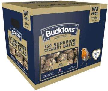 Bucktons 150 Wild Bird Superior Energy Balls 12.6 kg