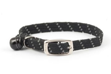 Ancol Cat Collar Softweave Reflective Black x 3