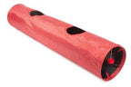 Ancol Cat Play Tunnel XL 130cm Red Polka x 1