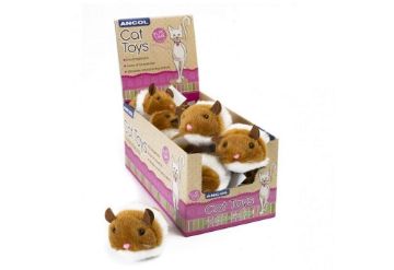 Ancol Jittery Mice Cat Toy x 12