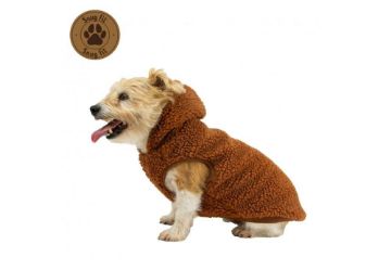 Ancol Snug Fit Teddy Bear Fleece Terracotta Medium 40cm x 1