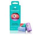 Adios Zero Plastic Poo Bags RAINBOW 8 x Rolls / 120 Bags Non-Handle x 1
