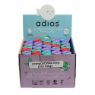 Adios Zero Plastic Poo Bags MIXED 50 x Rolls of / 750 x Bags CDU x 1