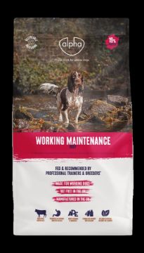 Alpha Working Maintenance Beef 15kg