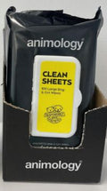 Animology Clean Sheets 100 Wipe Sachet x 1