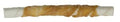 The Butcher Shop Co. 5" x 9-10mm White Twisted Stick Wrapped with Chicken 10pk x 1