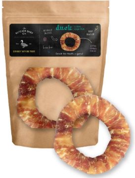 The Butcher Shop Co. 12.5cm White Ring Wrapped with DUCK 1pk x 1