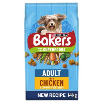 Bakers Adult Chicken & Veg 14kg