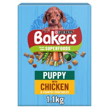 Bakers Puppy Chicken 1.1kg