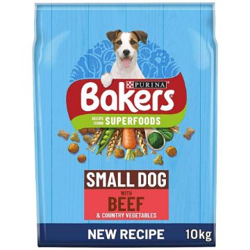 Bakers Small Dog Beef & Veg 10kg