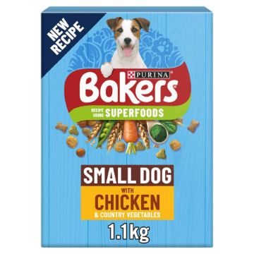 Bakers Small Dog Chicken & Veg 1.1kg