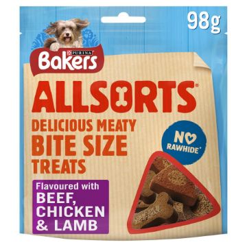 Bakers Treats Allsorts 98g x 6