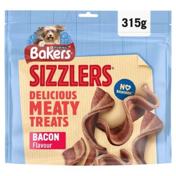 Bakers Treat Sizzlers Bacon MAXI 315g x 3