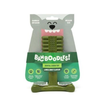 Bamboodles Dental Dog Chew Lamb & Mint Medium x 1