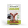 Bamboodles Y-Bone Dog Chew Bacon Small 4" x 1