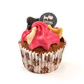 Barking Bakery Carob Woofin with Pink Icing x 6