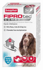 Beaphar FIPROtec COMBO Medium Dog Spot On 3 Tube x 1