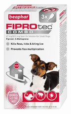 Beaphar FIPROtec COMBO Small Dog Spot On 3 Tube x 1