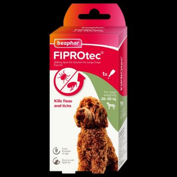 Beaphar FIPROtec Large Dog Flea Drops 1 Tube x 1