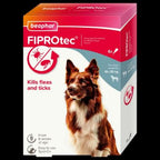 Beaphar FIPROtec Medium Dog Flea Drops 6 Tube x 1