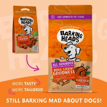 Barking Heads Adult Dog AH Bowl Lickin' Goodness Chicken 2kg