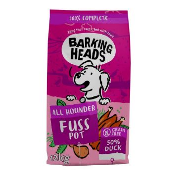 Barking Heads Adult Dog AH Fuss Pot Duck 12kg
