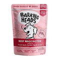 Barking Heads Dog Pouch Beef Waggington 300g x 10