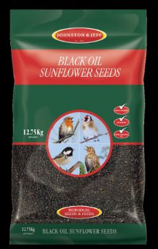 J&J Black Sunflower Seed 12.75kg
