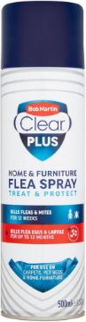 Bob Martin Clear Home Flea Spray Plus 500ml x 1