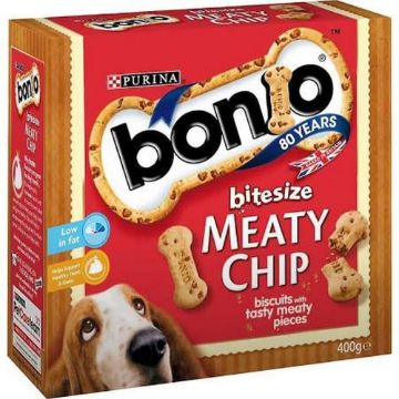 Bonio Meaty Chip Bitesize 400g x 5