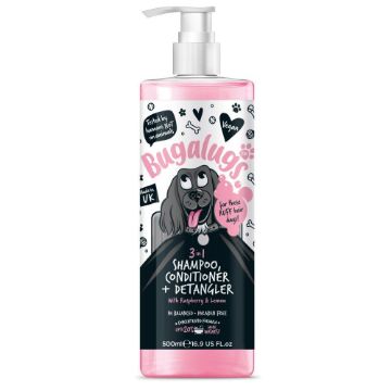 Bugalugs 3-in-1 Raspberry & Lemon Detangler Shampoo 500ml x 1