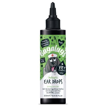 Bugalugs Antiseptic Ear Drops 200ml x 1