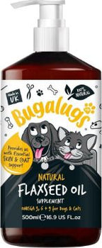 Bugalugs Flaxseed Oil Supplement 500ml x 1