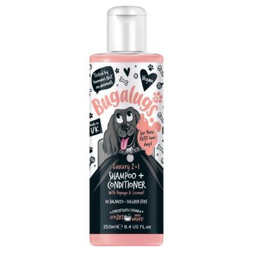 Bugalugs 2-in-1 Papaya & Coconut Luxury Shampoo 250ml x 1
