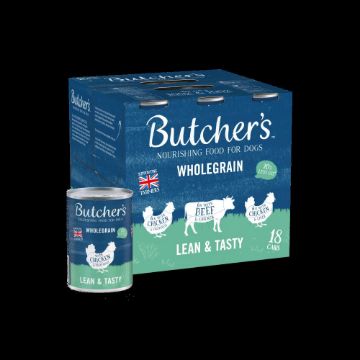 Butcher's Dog Cans Lean & Tasty 390g x 18