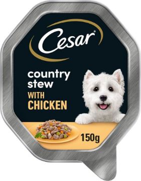 Cesar Foil Tray Country Stew Chicken & Veg in Gravy 150g x 14