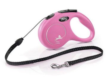 Flexi Classic Small 5m Cord Rose x 1