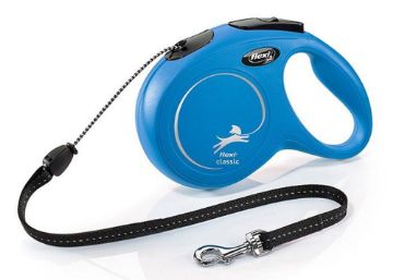 Flexi Classic Medium 8m Cord Blue x 1