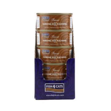 Fish4Cats Cans Sardine & Mackerel 70g x 10