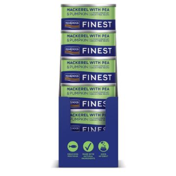 Fish4Dogs Cans Mackerel with Pumpkin & Pea 85g x 12