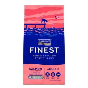 Fish4Dogs Finest Adult Salmon Large Kibble 12kg
