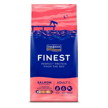 Fish4Dogs Finest Adult Salmon Small Kibble 6kg