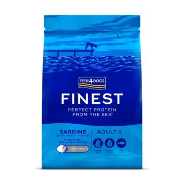 Fish4Dogs Finest Adult Sardine Large Kibble 1.5kg