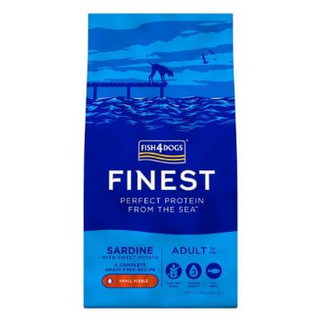 Fish4Dogs Finest Adult Sardine Small Kibble 12kg