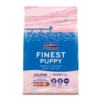 Fish4Dogs Finest Puppy Salmon & Sweet Potato Small Kibble 1.5kg
