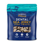 Fish4Dogs Dental Sea Jerky Fish Twists 100g x 10