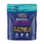Fish4Dogs Dental Sea Jerky Fish Squares 115g x 10